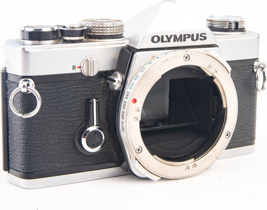 Olympus OM-1 MD SLR Film Camera Body Chrome OM1 | GearFocus