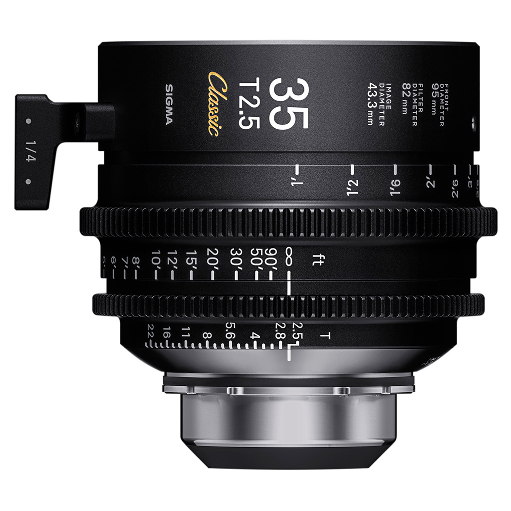 Sigma 35mm T2.5 FF Classic Cine Prime Lens