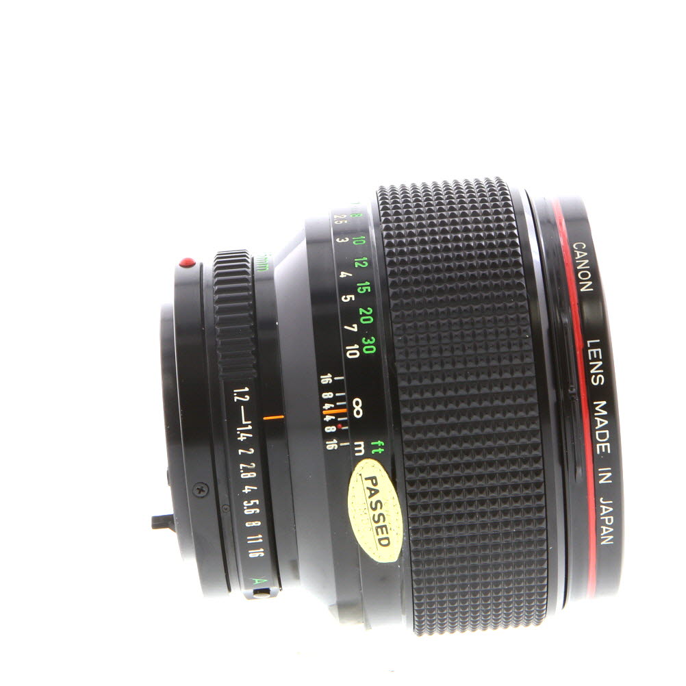 Canon FD 85mm f/1.2 L Lens