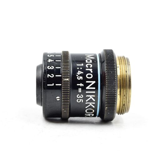 Nikon 35mm f/4.5 Macro-Nikkor HM-12x Multiphot Lens