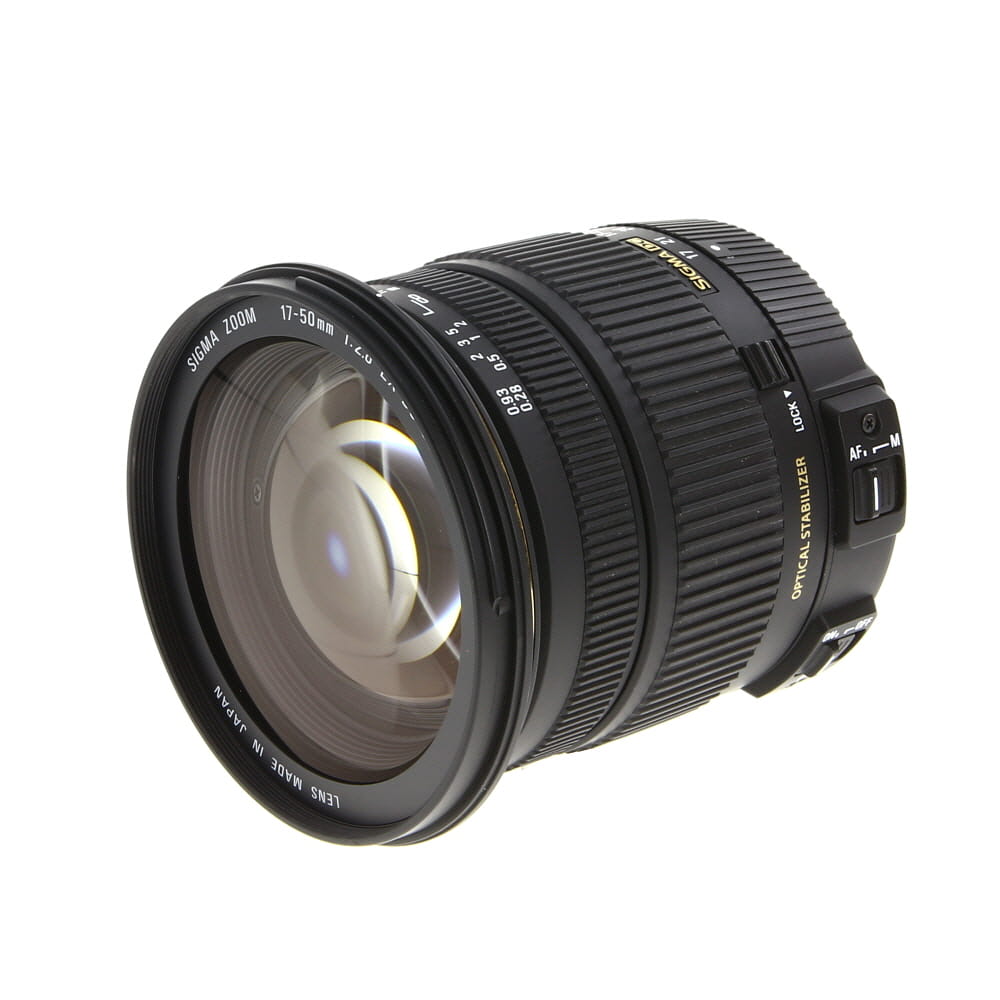 Sigma DC 17-50mm F2.8 EX OS HSM Lens