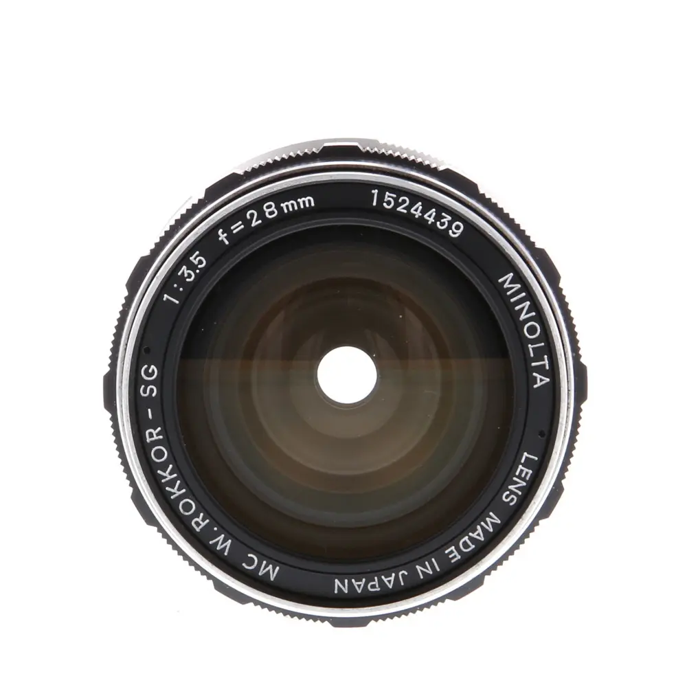 Minolta 28mm f/2.5 W.Rokkor-SI Lens — Specs, Reviews, Use