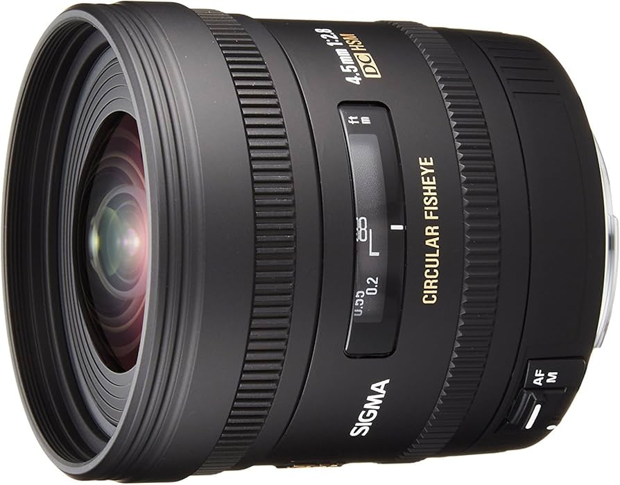 Sigma AF 4.5mm f/2.8 EX DC HSM Circular Fisheye Lens for Canon