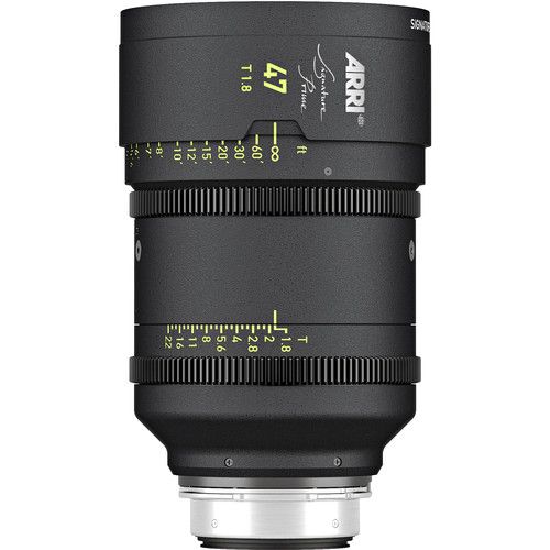 ARRI Signature Prime 47mm T1.8 Lens - Imperial Measurements