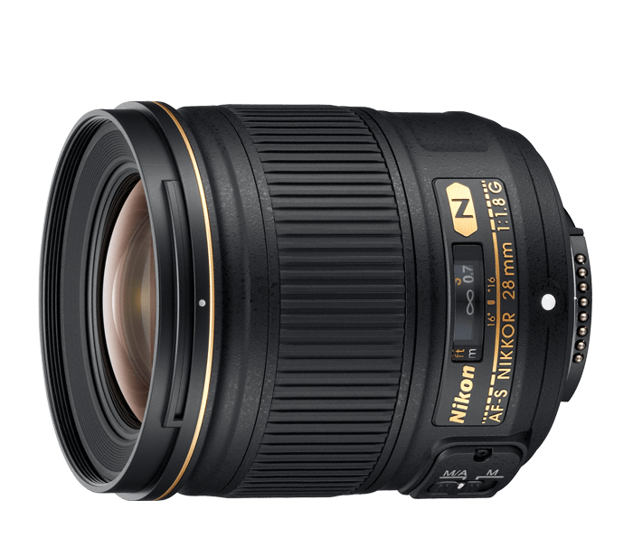 Nikon AF-S NIKKOR 28mm f/1.8G Prime Lens