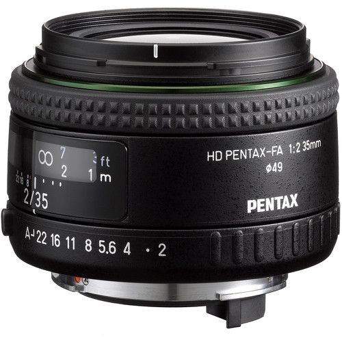 HD Pentax-FA 35mm f/2 Wide-Angle Prime Lens