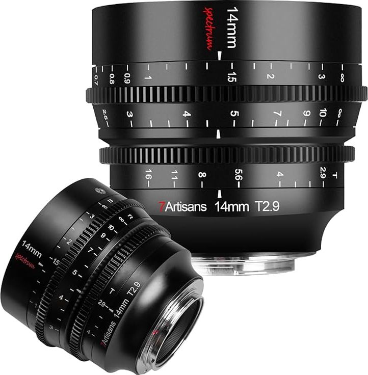 7artisans Photoelectric 14mm T2.9 Lens