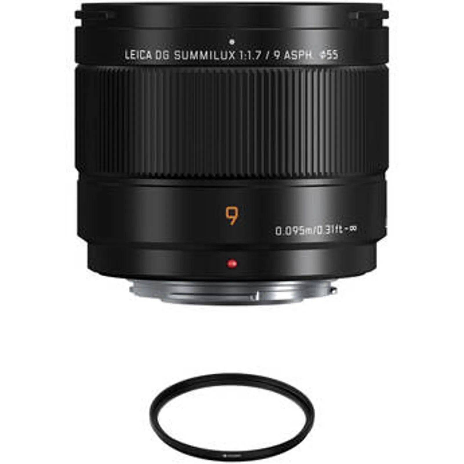 Panasonic Leica DG Summilux 9mm f/1.7 ASPH. Lens