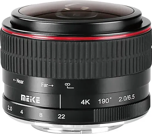 Meike 6.5mm f/2 Fisheye Lens