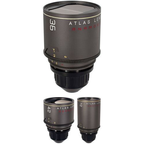 Atlas Lens Co. Mercury Series Anamorphic Prime Lenses Set