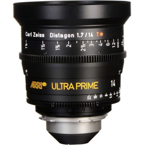 ARRI Ultra Prime 14mm T1.9 Wide-Angle Cinema Lens (PL Mount, Imperial Measurement)