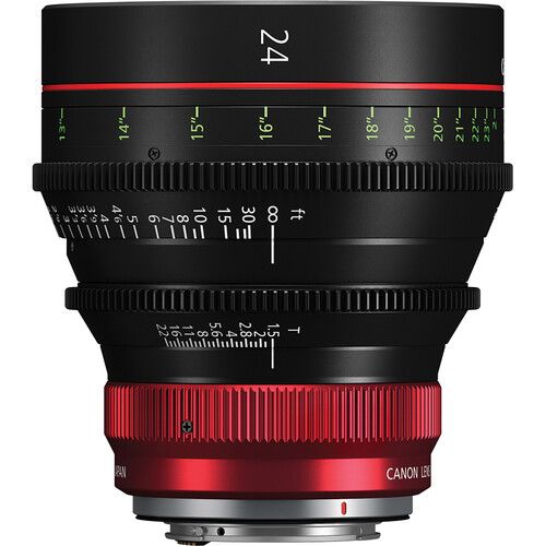 Canon CN-R 24mm T1.5 L F Cinema Prime Lens