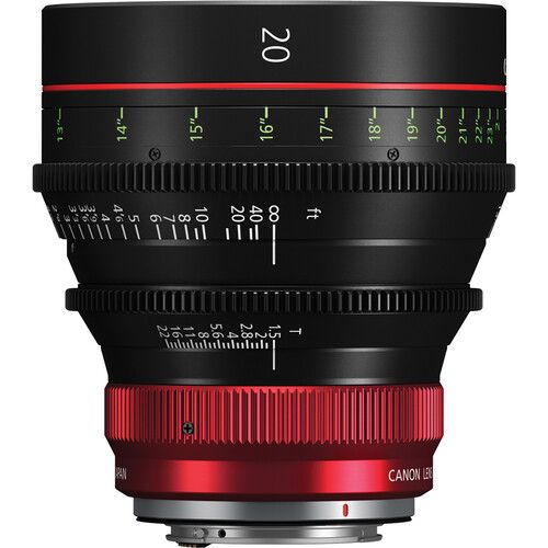Canon CN-R 20mm T1.5 L F Cinema Lens for RF Mount