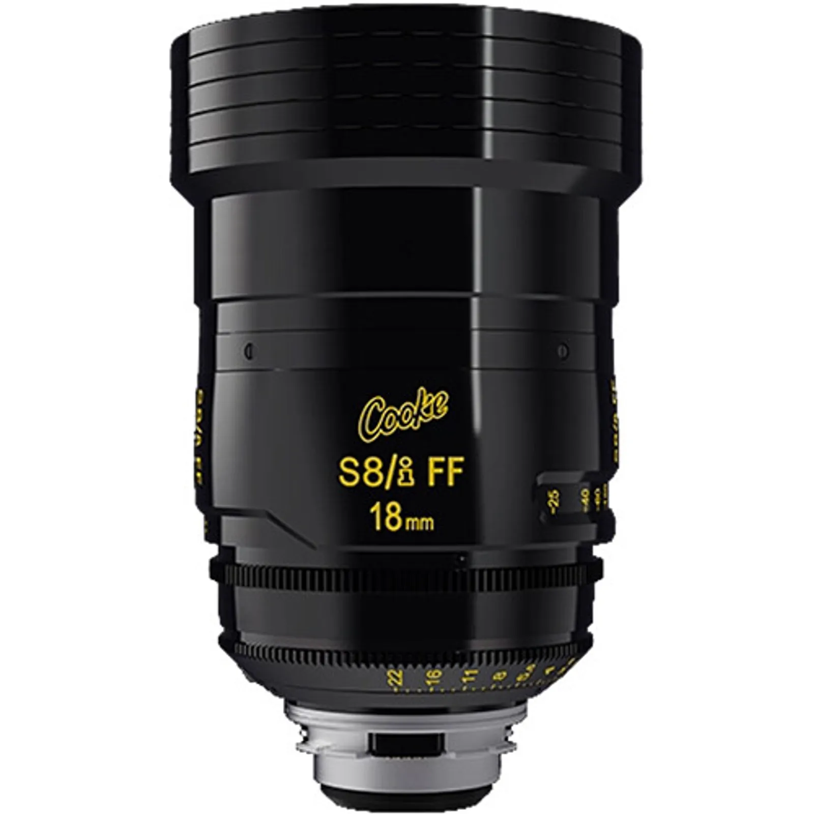 Cooke S8/i Full Frame Plus 18mm T1.4 Cinema Prime Lens with PL Mount