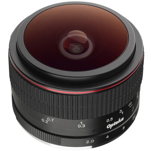 Opteka 6.5mm f/2 Ultra-Wide Fisheye Lens