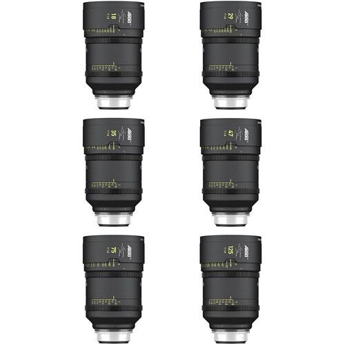 ARRI Signature Prime 6-Lens Set (LPL Mount)