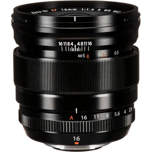 FUJIFILM XF 16mm f/1.4 R WR Prime Lens