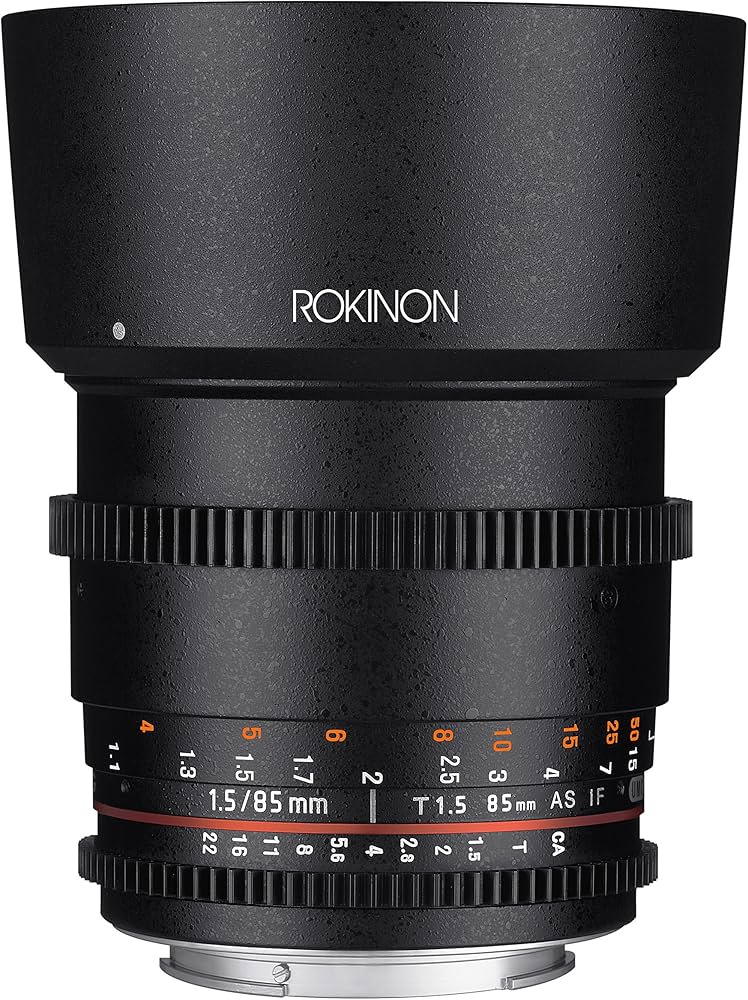 Rokinon 85mm T1.5 AS IF UMC CINE Lens