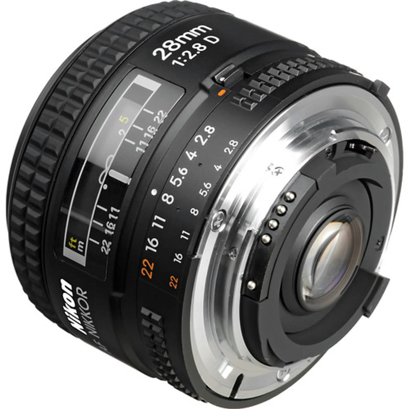 Nikon AF NIKKOR 28mm f/2.8D Wide-Angle Lens