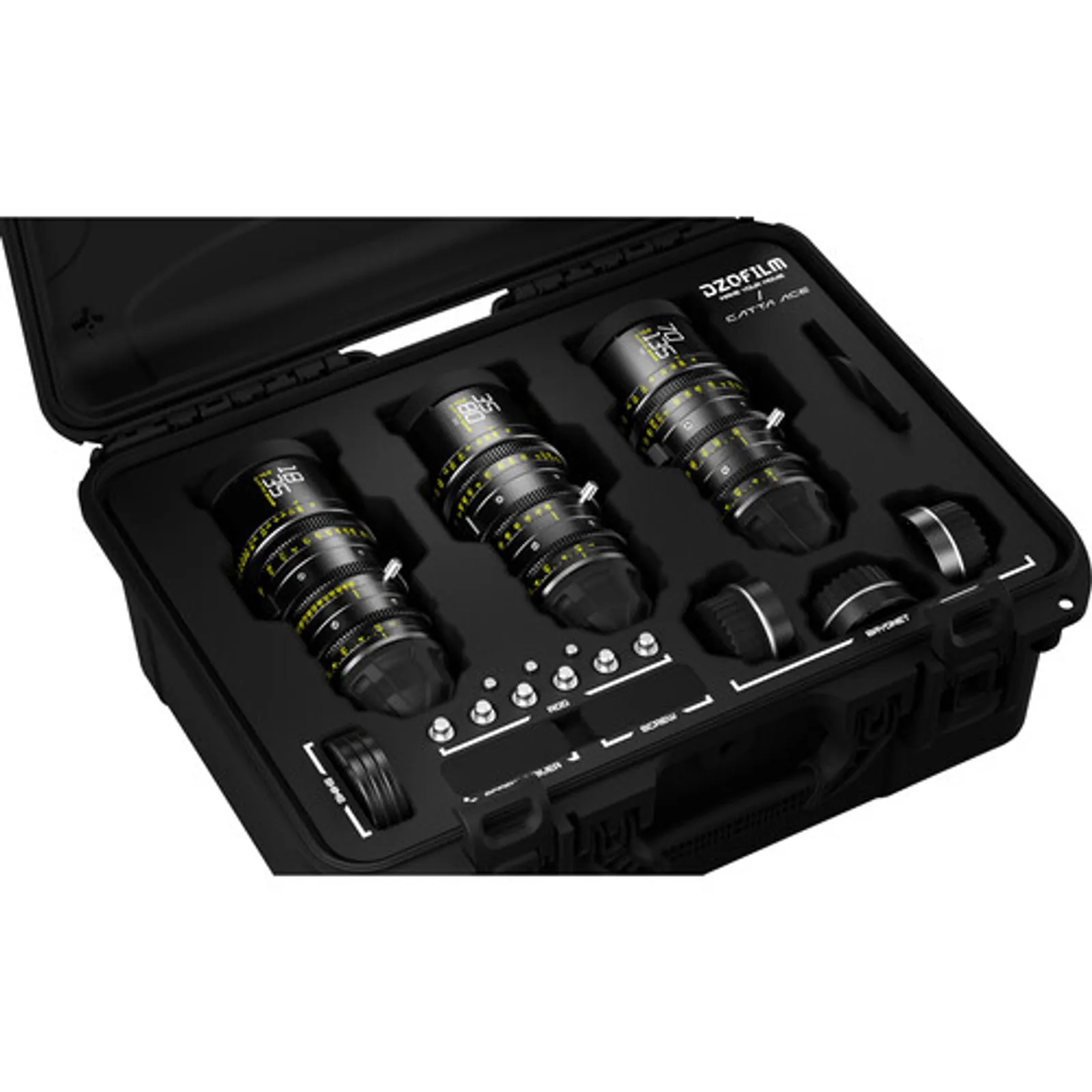 DZOFilm Catta Ace FF Cine Zoom Lens Bundle