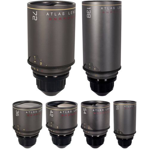 Atlas Lens Co. Mercury Series Anamorphic Prime Lens Set