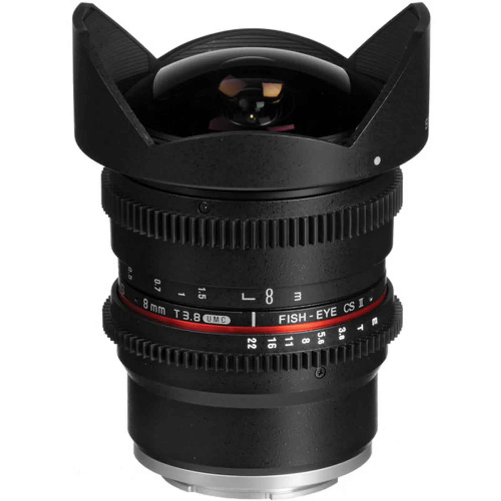 Samyang 8mm T3.8 UMC Fish-Eye CS II