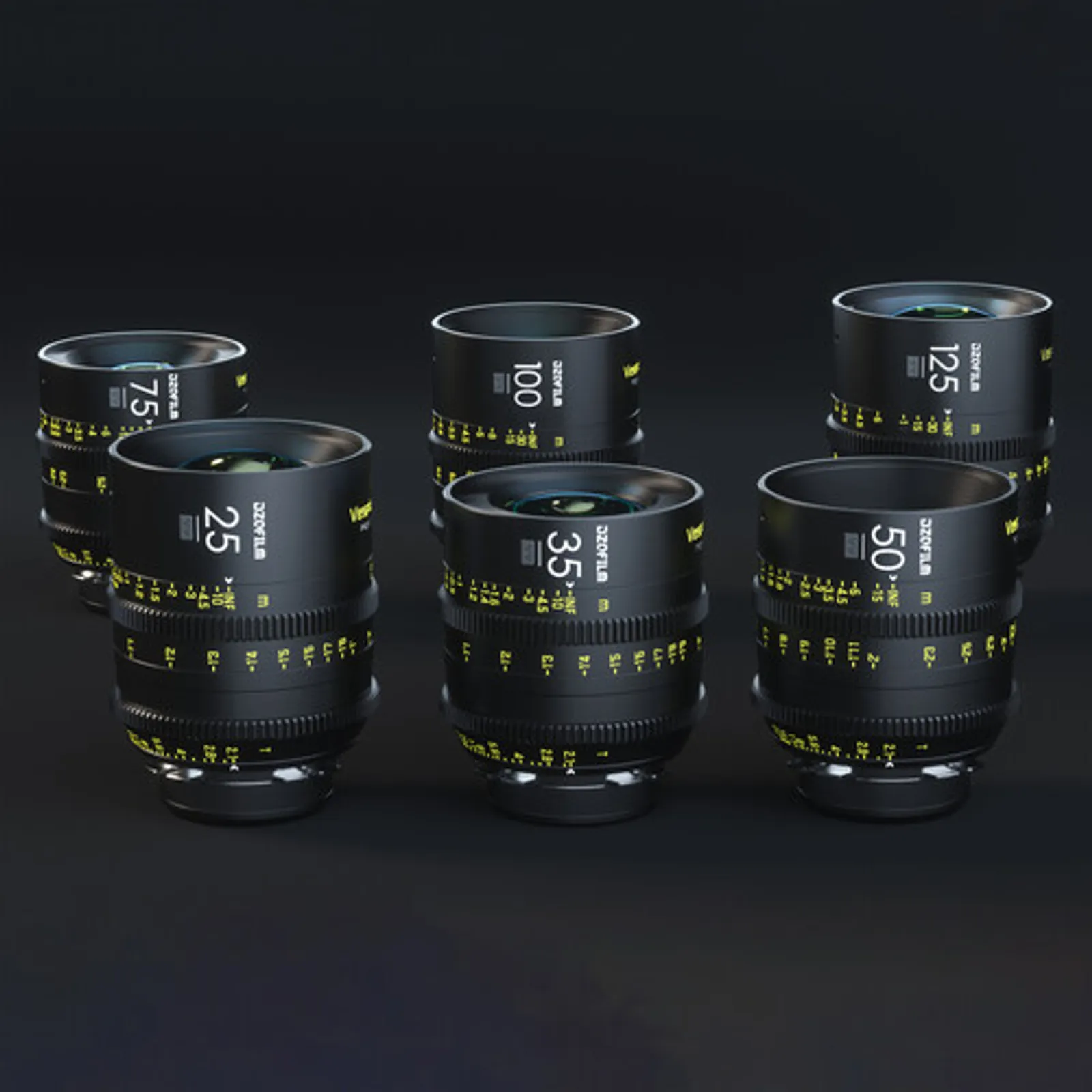 Lens Sample Kit DZOFilm 6-Lens Prime Kit A Cinema Lens — Specs, Reviews, ... | GearFocus