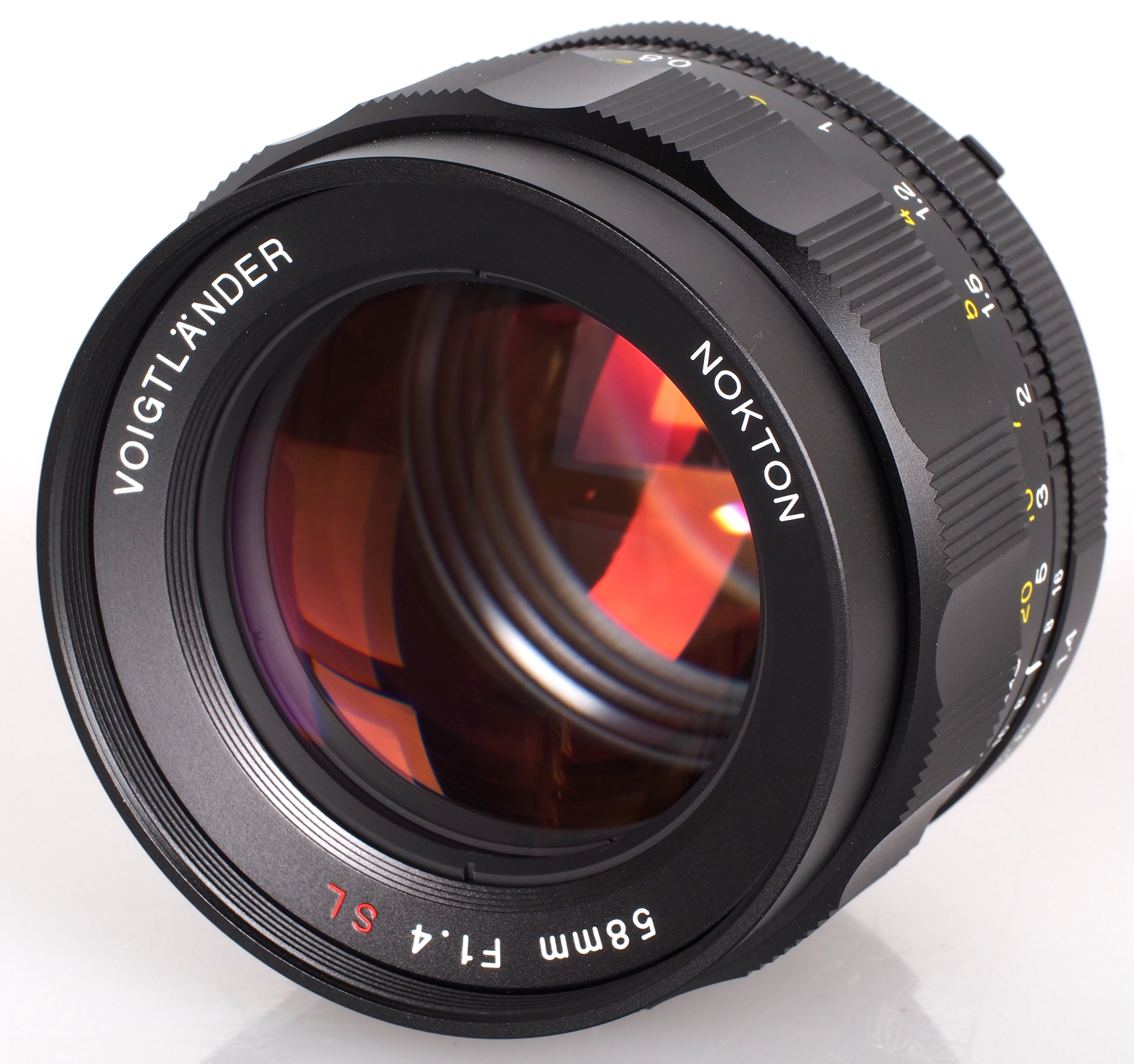 Voigtlander Nokton 58mm f/1.4 SL II S Lens for Nikon F - Silver