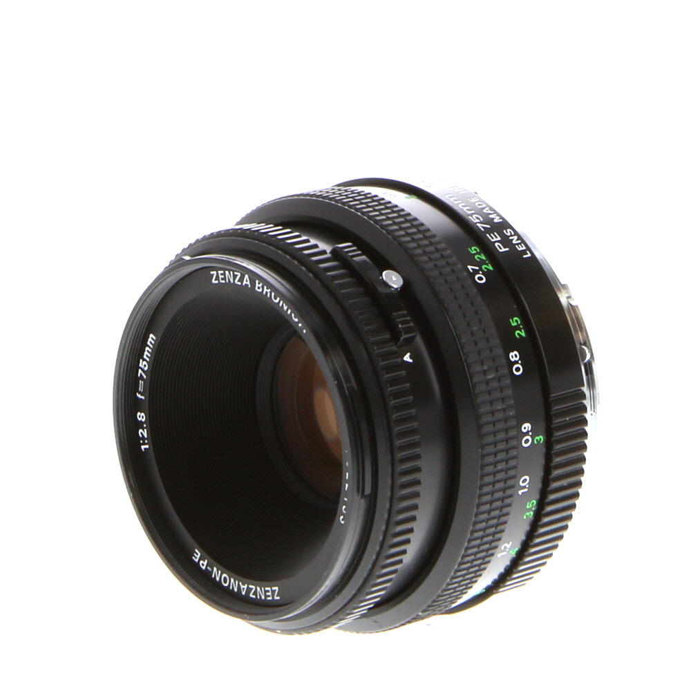 Bronica 75mm f/2.8 Zenzanon EII Lens — Specs, Reviews, Us