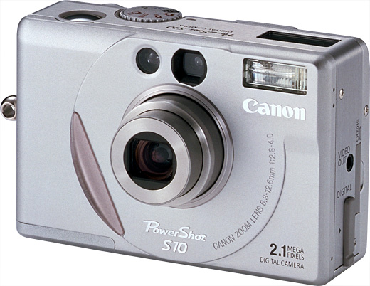 Canon PowerShot S10 Point & Shoot Camera