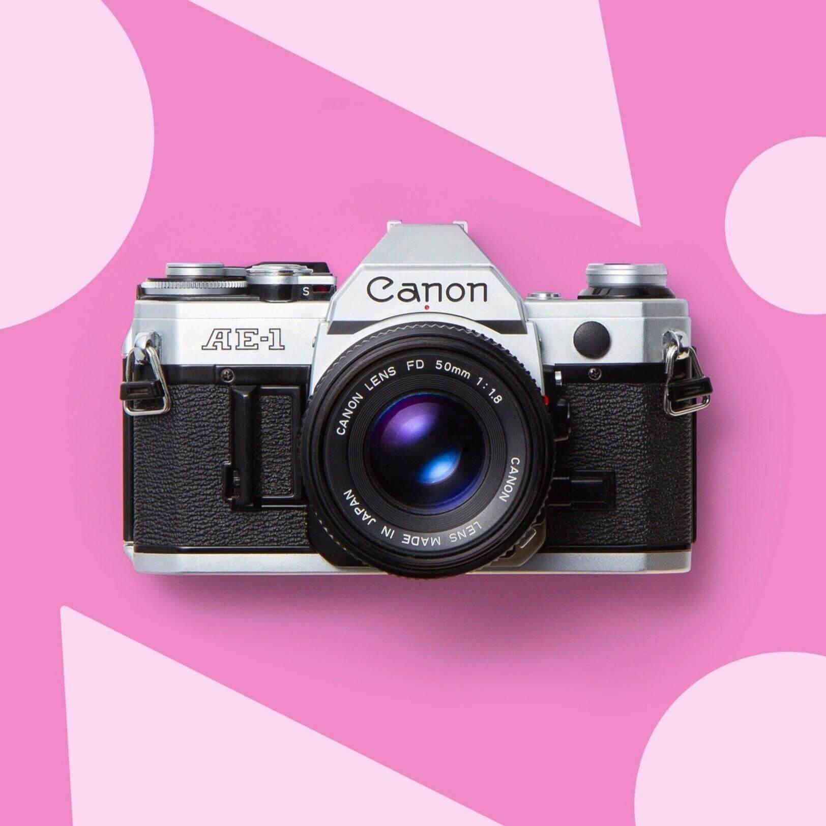Canon AE-1 35mm Film SLR Camera
