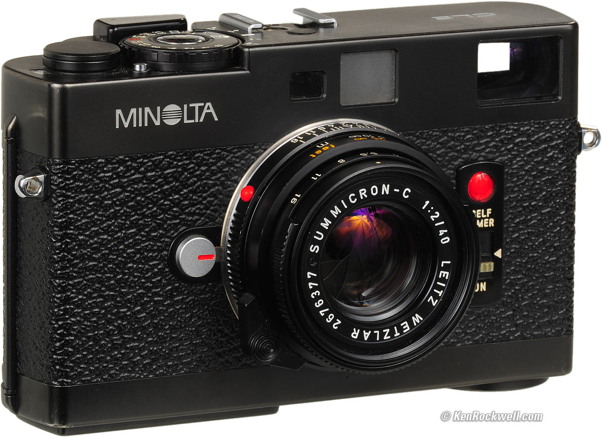 Minolta CLE 35mm Rangefinder Camera