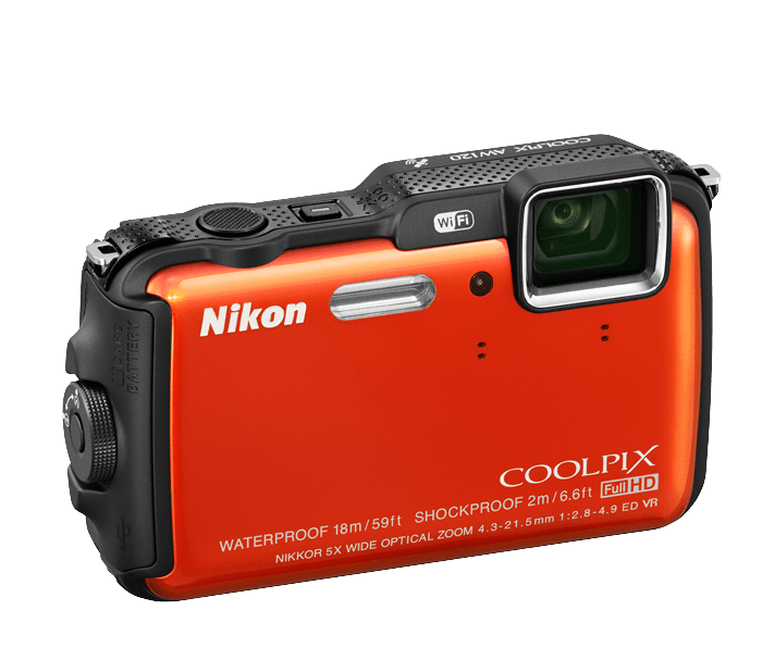 Nikon Coolpix AW120 Point & Shoot Camera