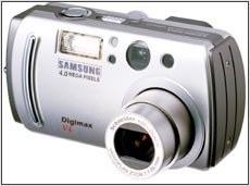 Samsung Digimax V4 Point & Shoot Camera