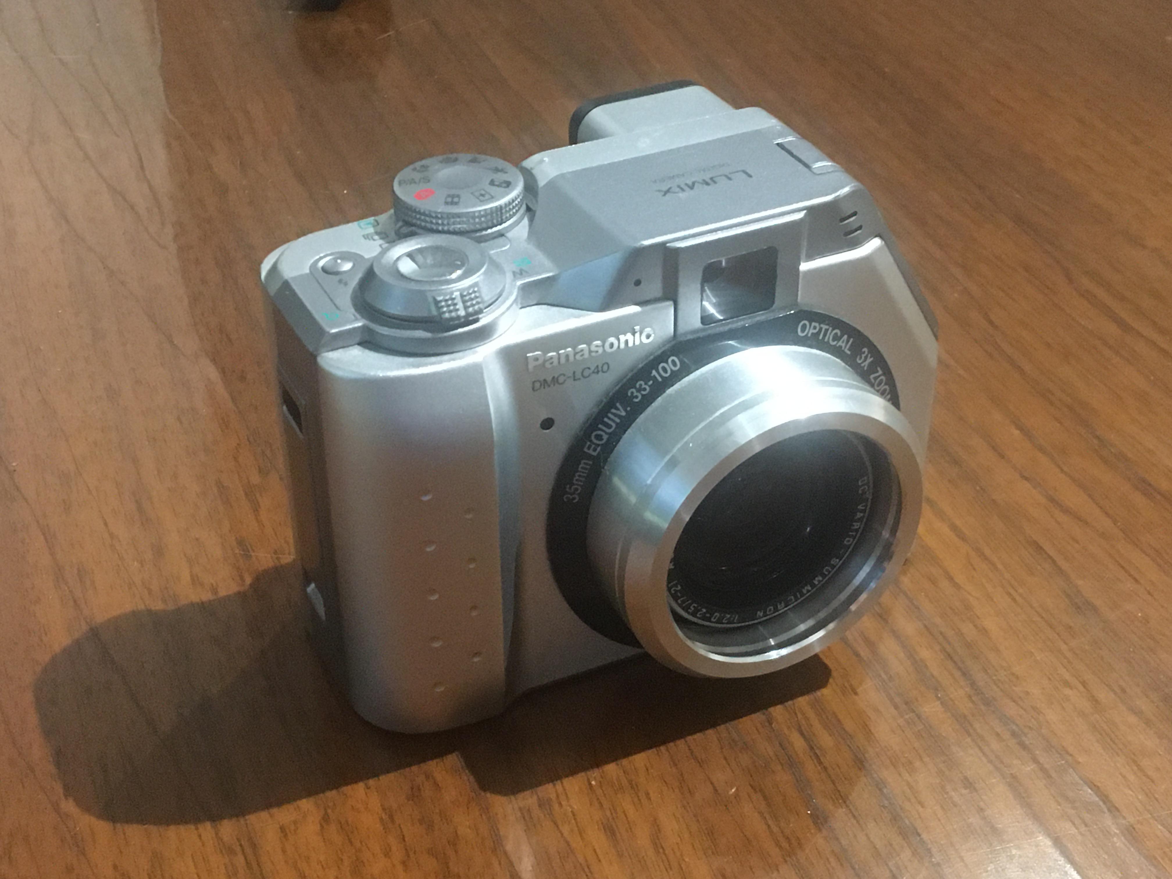 Panasonic LUMIX LC40 Point & Shoot Camera