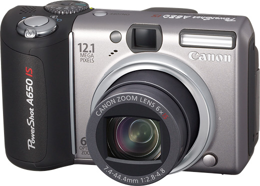 Canon PowerShot A650 IS Point & Shoot Camera