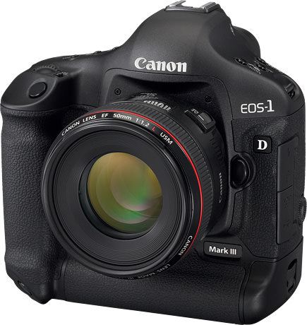 Canon EOS-1D Mark III Professional DSLR Camera