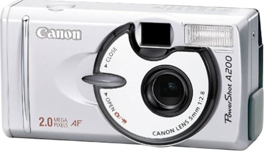 Canon PowerShot A200 Point & Shoot Camera