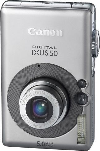 Canon Digital IXUS 50 Point & Shoot Camera