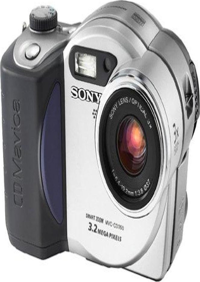 Sony Mavica CD350 Point & Shoot Camera