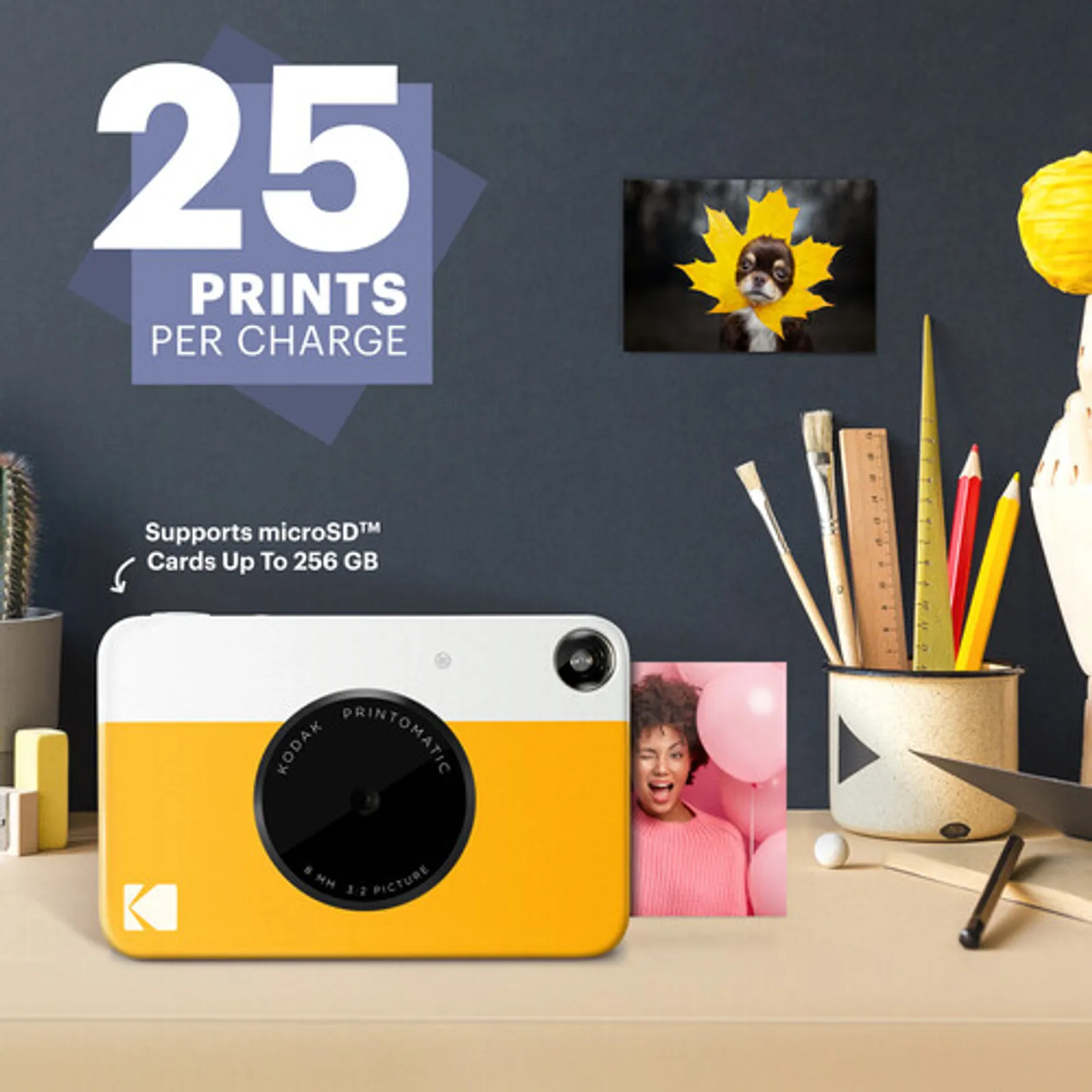 Kodak PRINTOMATIC Digital Instant Print Camera Point & Shoot Camera