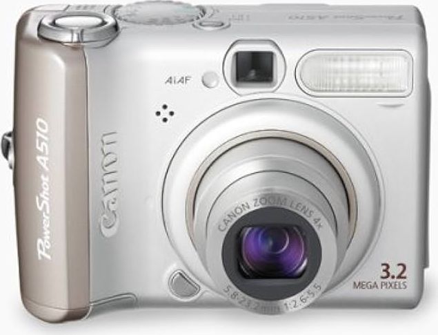 Canon PowerShot A510 Point & Shoot Camera