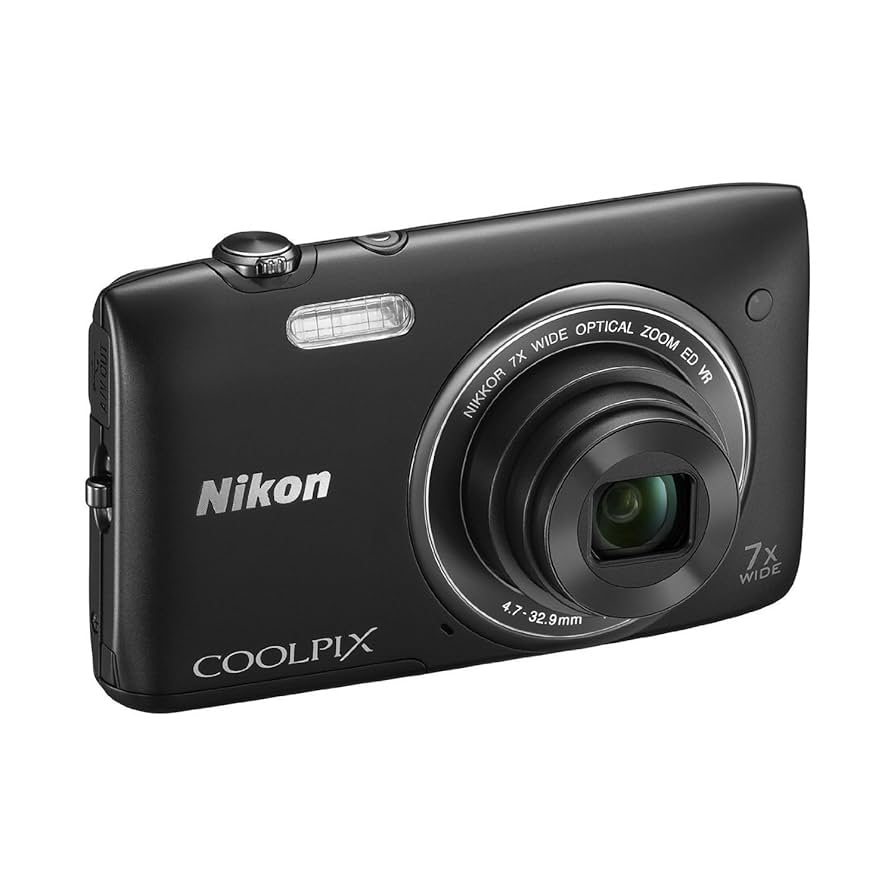 Nikon Coolpix S3500 20.1MP Digital Camera