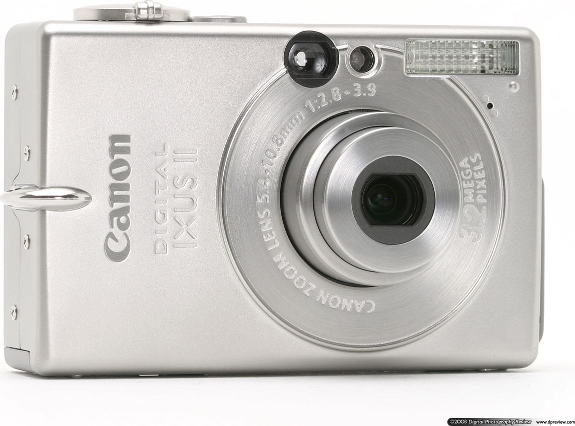 Canon Digital IXUS II Point & Shoot Camera