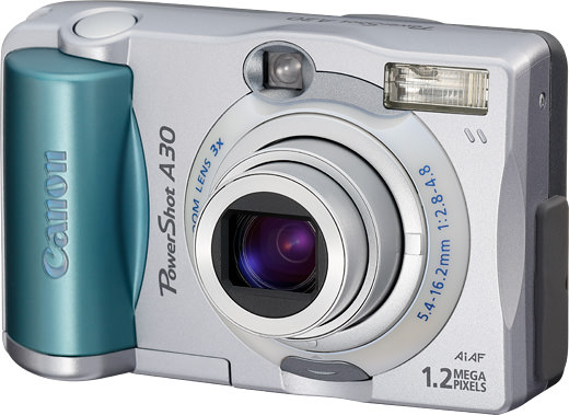Canon PowerShot A30 Point & Shoot Camera