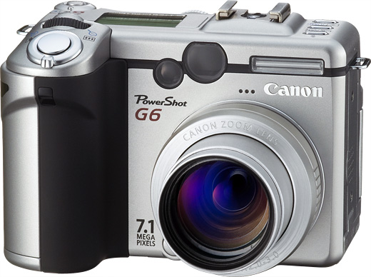 Canon PowerShot G6 7.1MP Digital Camera