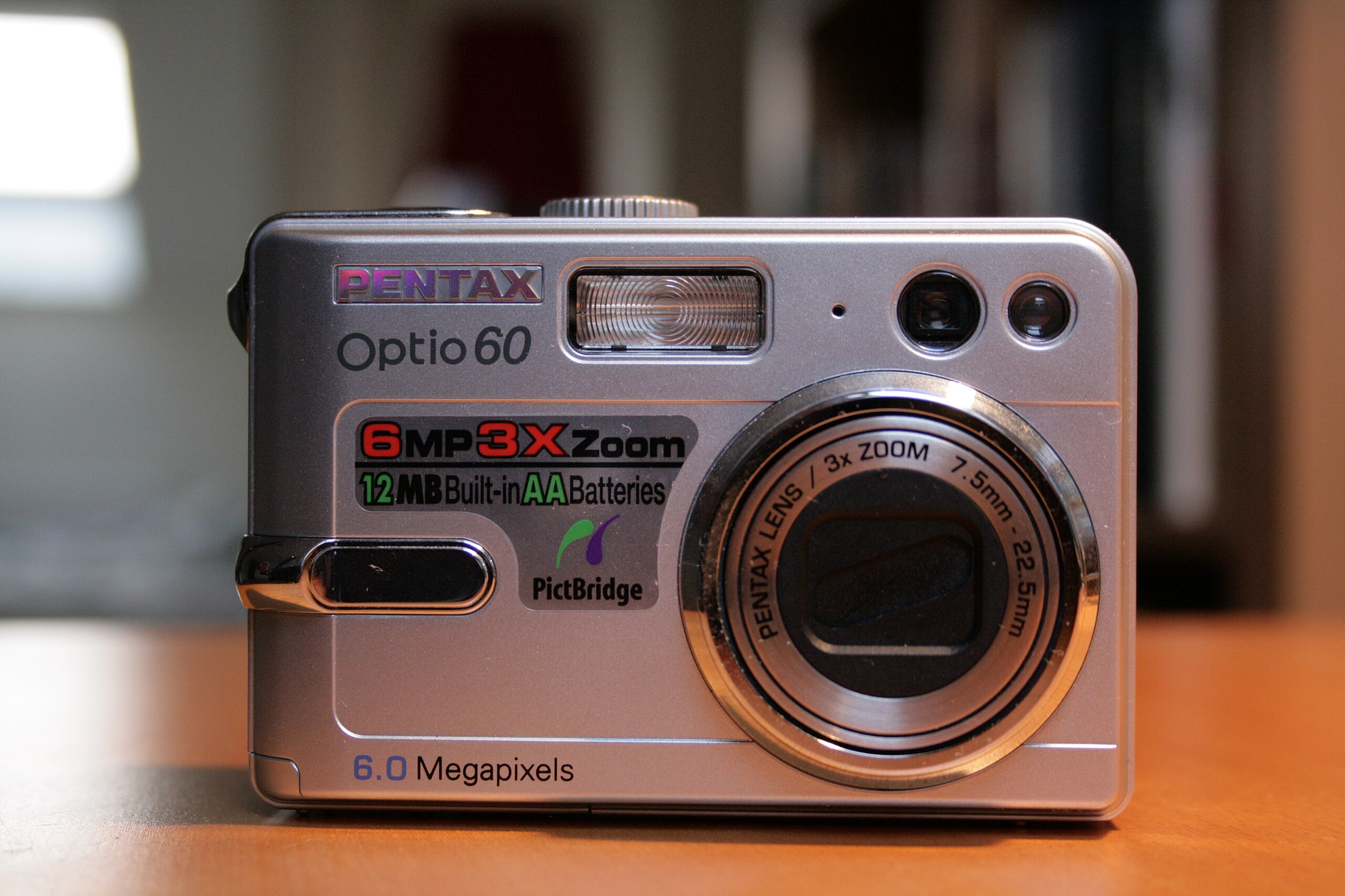 Pentax Optio S60 Point & Shoot Camera