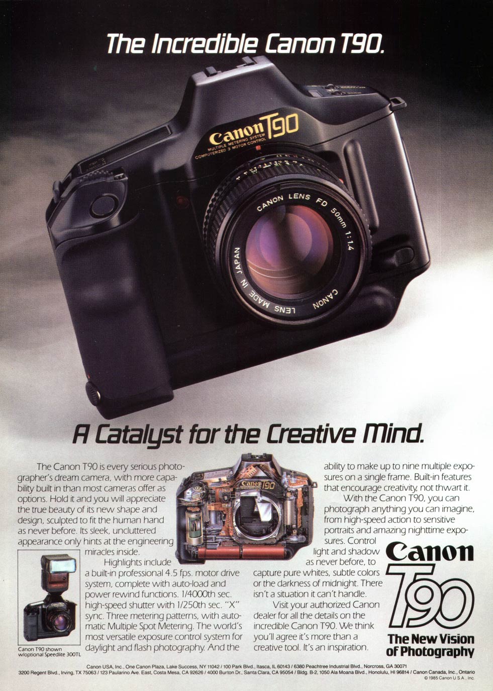 ジャンク品のCanon EOS 3 + T90 ジャンク品のCanon EOS 3 + T90 ジャンク品のCanon EOS 3 + T90