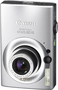 Canon Digital IXUS 80 IS Compact Camera — Specs, Reviews