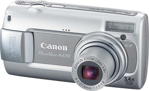 Canon PowerShot A470 Compact Camera — Specs, Reviews, Use